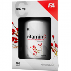 FA Nutrition Vitamin C with Rose Hips Extract - 100 tab